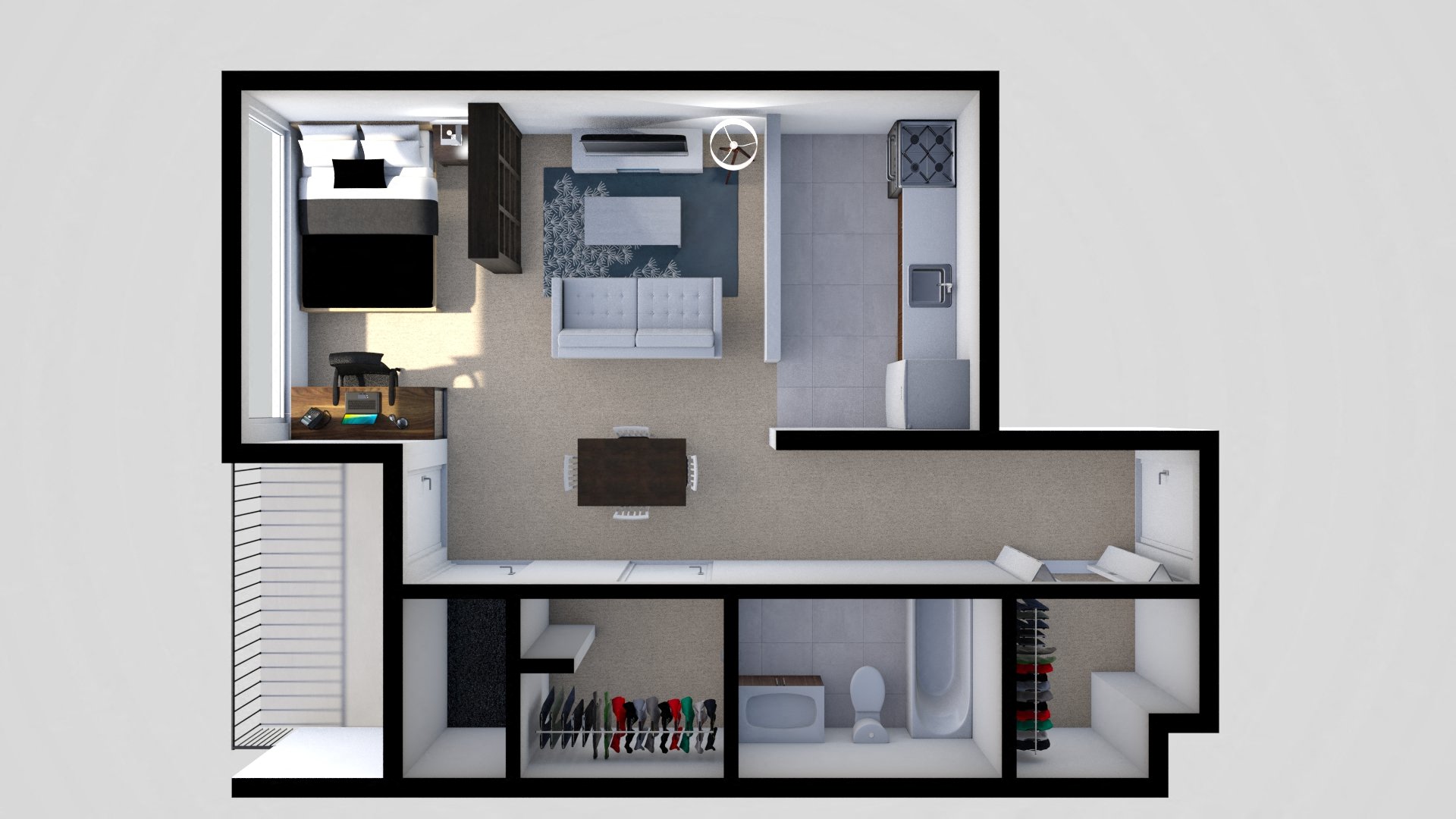 Studio, 1 and 2 Bedroom Apartments Parkville, MD Wellesley House